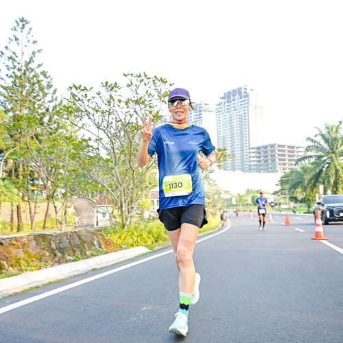 Race photo from BOGORUN 2026