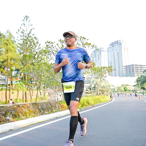 Race photo from BOGORUN 2026