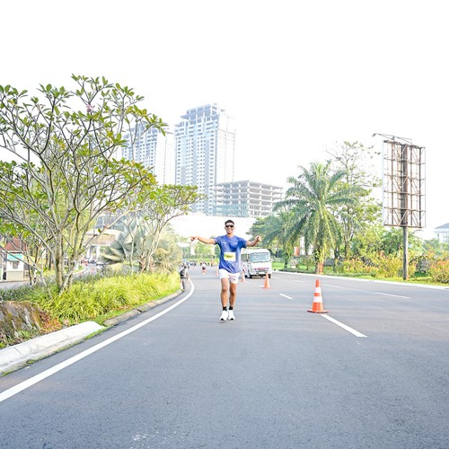 Race photo from BOGORUN 2026
