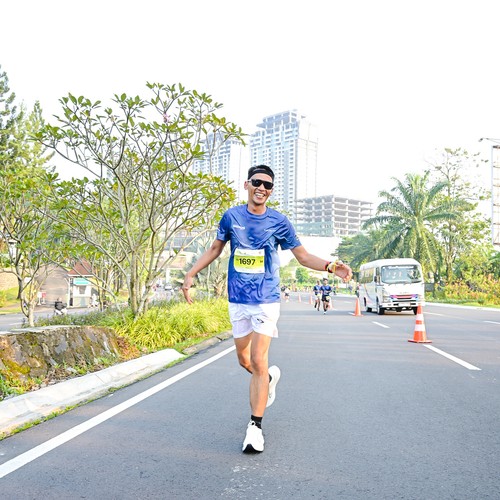 Race photo from BOGORUN 2026