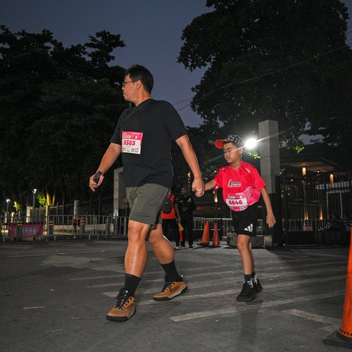 Race photo from SMARTFREN RUN 2026