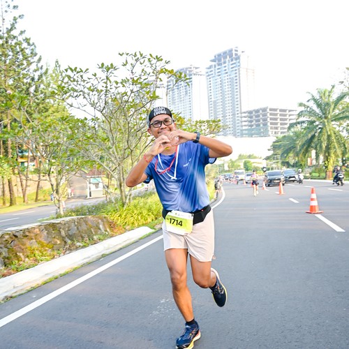 Race photo from BOGORUN 2026