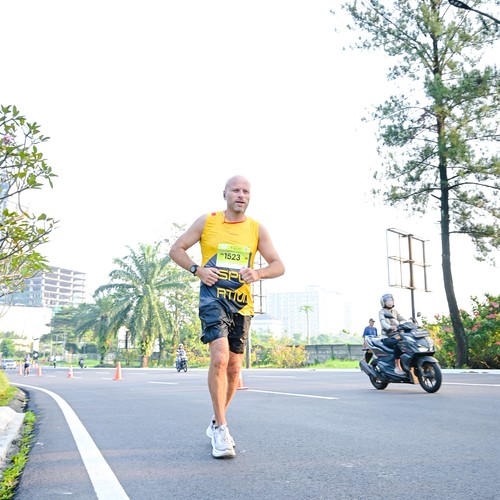 Race photo from BOGORUN 2026