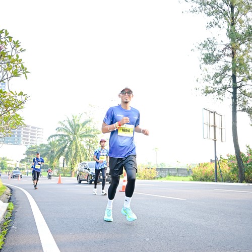 Race photo from BOGORUN 2026