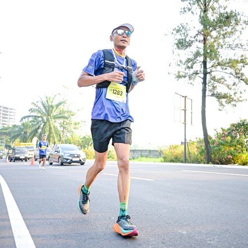 Race photo from BOGORUN 2026