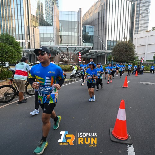 Race photo from ISOPLUS RUN 2026 - JAKARTA