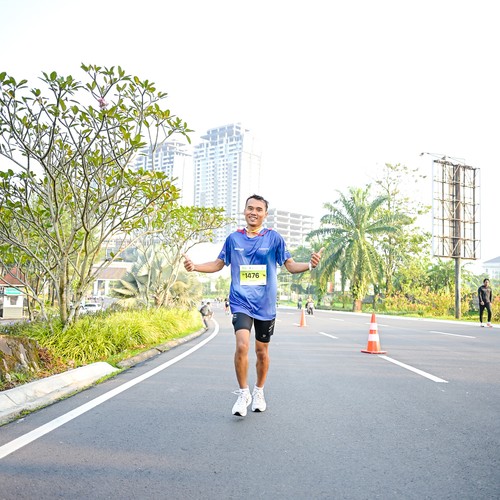 Race photo from BOGORUN 2026