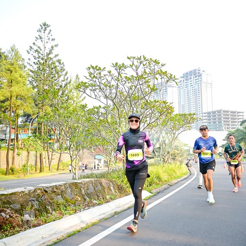 Race photo from BOGORUN 2026