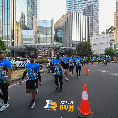 Race photo from ISOPLUS RUN 2026 - JAKARTA