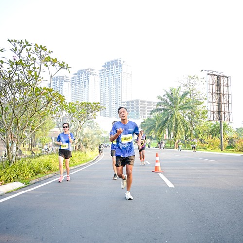 Race photo from BOGORUN 2026
