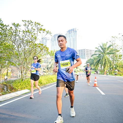 Race photo from BOGORUN 2026