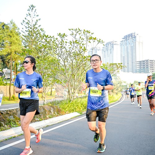 Race photo from BOGORUN 2026
