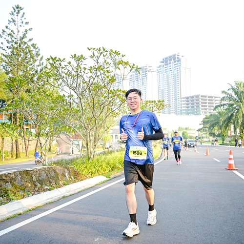 Race photo from BOGORUN 2026