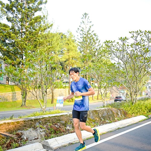 Race photo from BOGORUN 2026