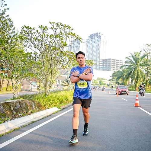 Race photo from BOGORUN 2026