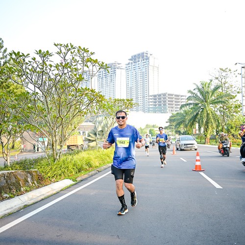 Race photo from BOGORUN 2026