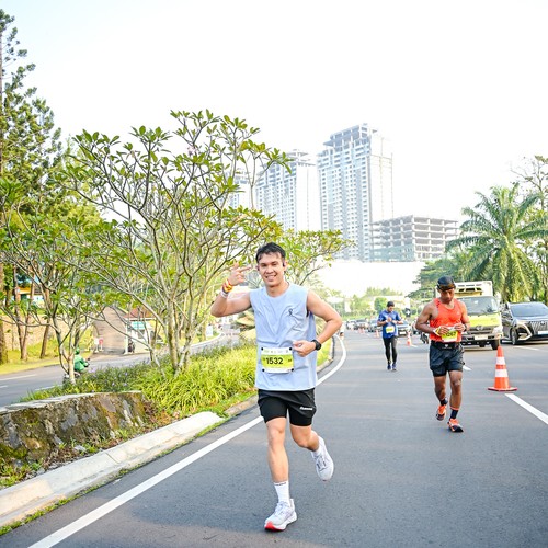 Race photo from BOGORUN 2026