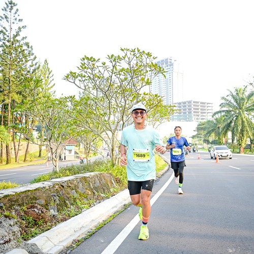 Race photo from BOGORUN 2026