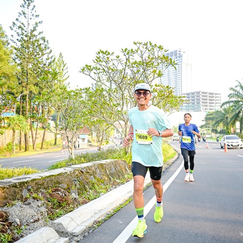 Race photo from BOGORUN 2026
