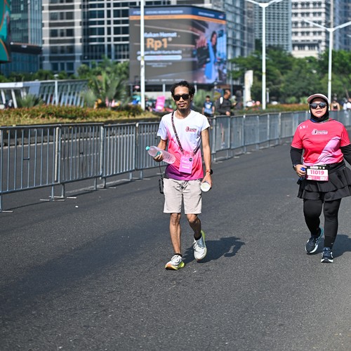 Race photo from SMARTFREN RUN 2026