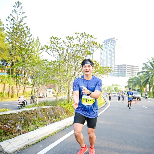 Race photo from BOGORUN 2026