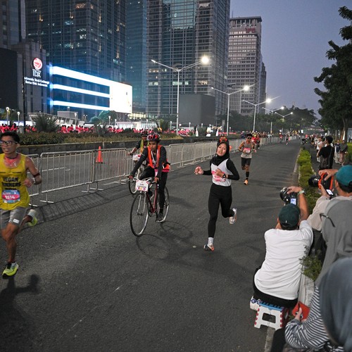 Race photo from SMARTFREN RUN 2026