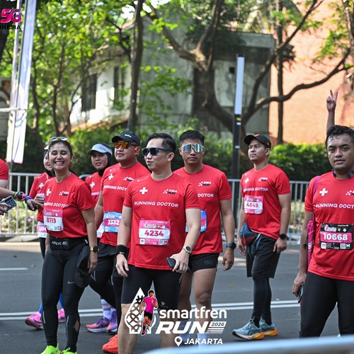 Race photo from SMARTFREN RUN 2026