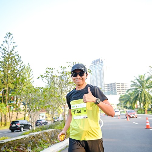 Race photo from BOGORUN 2026