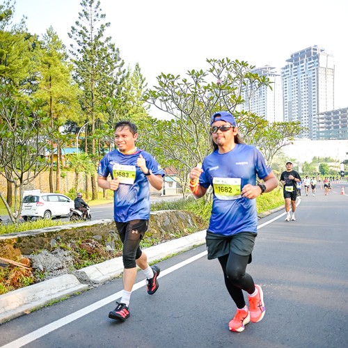 Race photo from BOGORUN 2026