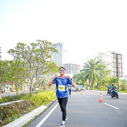 Race photo from BOGORUN 2026