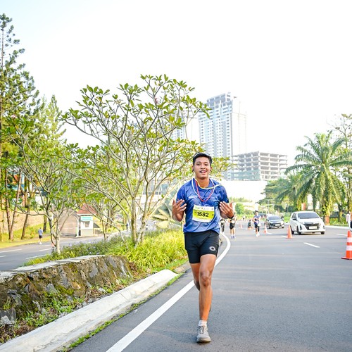 Race photo from BOGORUN 2026