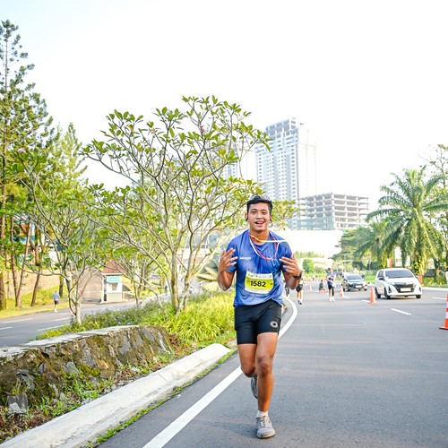 Race photo from BOGORUN 2026