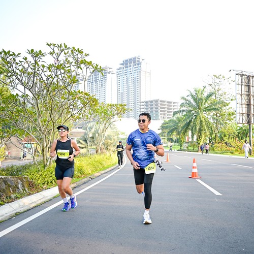 Race photo from BOGORUN 2026