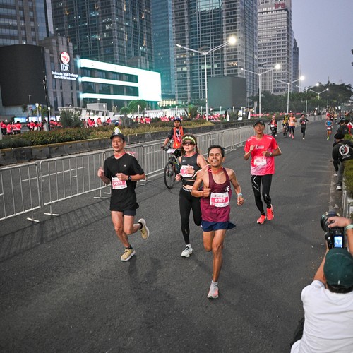 Race photo from SMARTFREN RUN 2026