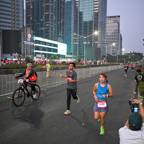 Race photo from SMARTFREN RUN 2026