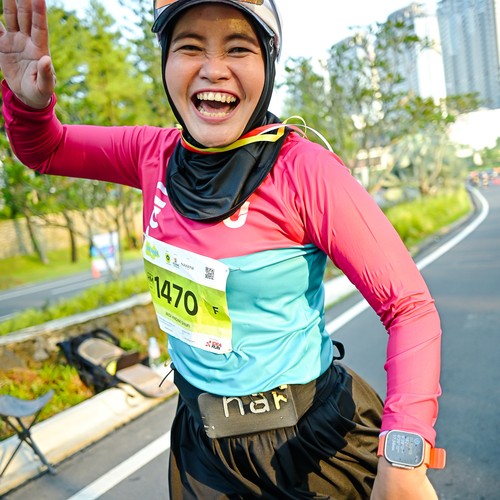 Race photo from BOGORUN 2026