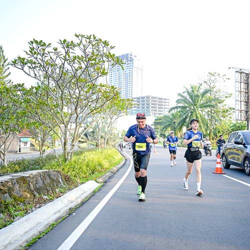 Race photo from BOGORUN 2026