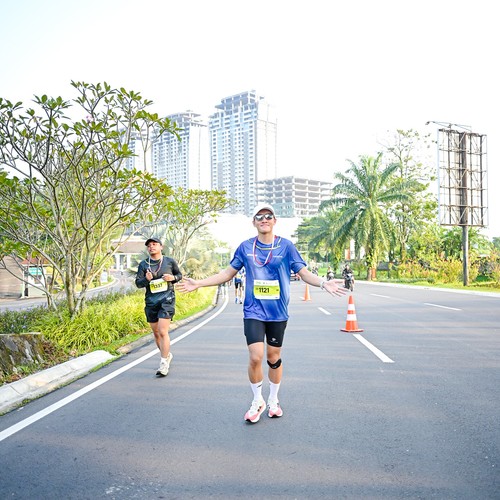 Race photo from BOGORUN 2026