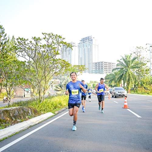 Race photo from BOGORUN 2026