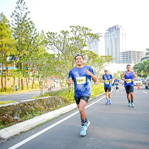 Race photo from BOGORUN 2026