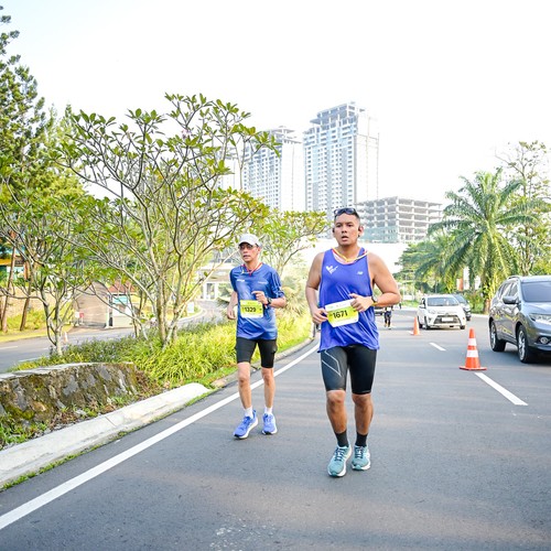Race photo from BOGORUN 2026