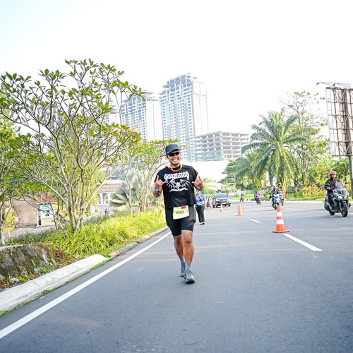 Race photo from BOGORUN 2026