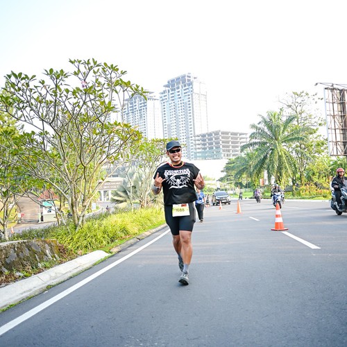Race photo from BOGORUN 2026