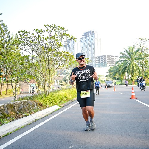 Race photo from BOGORUN 2026