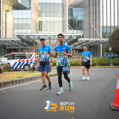 Race photo from ISOPLUS RUN 2026 - JAKARTA