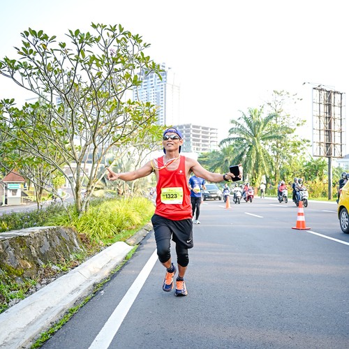 Race photo from BOGORUN 2026