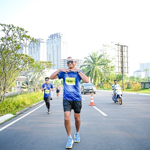 Race photo from BOGORUN 2026