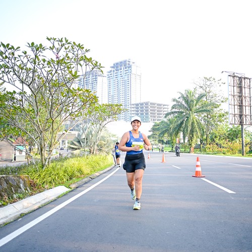 Race photo from BOGORUN 2026