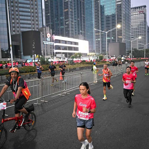 Race photo from SMARTFREN RUN 2026