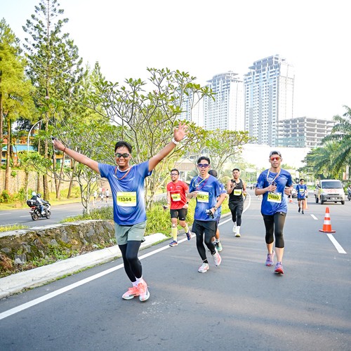Race photo from BOGORUN 2026
